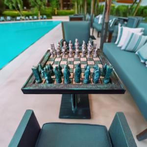 Chess Board Royal Kingdom themed set