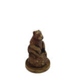 Chess Piece Big 5 Leopard Dark Brown